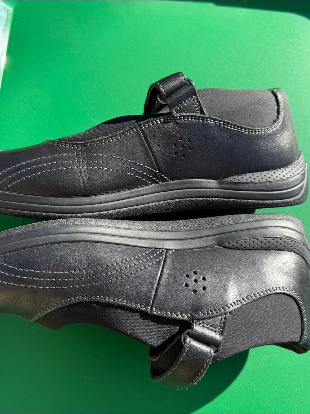 DREW Black Mary Jane Comfort Flats women’s size 7.5 Black Work Shoes